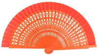 Wooden fan in colors 4013NAR