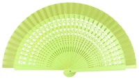 Wooden fan in colors 4013PIS
