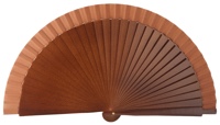 Wooden fan in colors 4060NOG