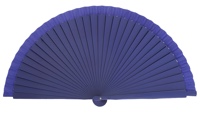 Wooden fan in colors 4066VIO