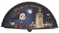 Wooden fan malaka collections 4414IMP