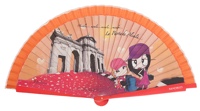 Wooden fan malaka collections 4417IMP