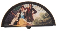 Wooden fan painting collections 4459IMP