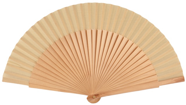 Wooden fan in colors 4055NAT