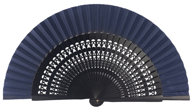 Wooden fan in colors 4056MAR