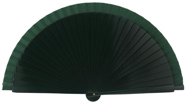 Wooden fan in colors 4066VBO