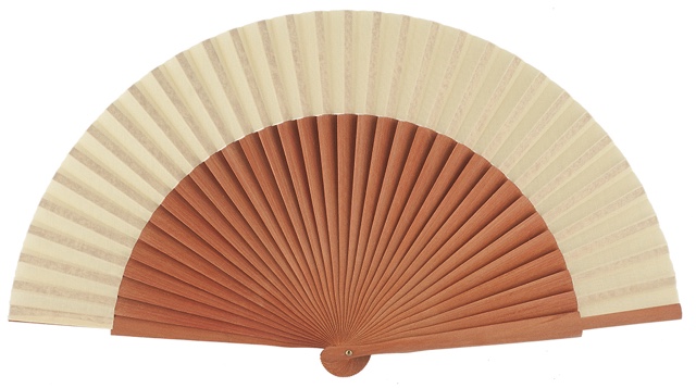 Pear wood fan 4316AVE