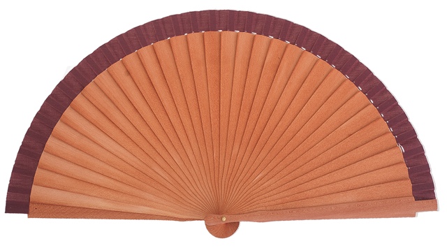 Pear wood fan 4320GRA