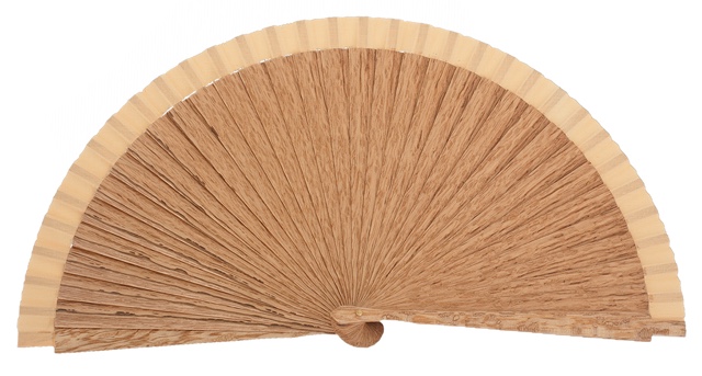 Oak wood fan 4464AVE