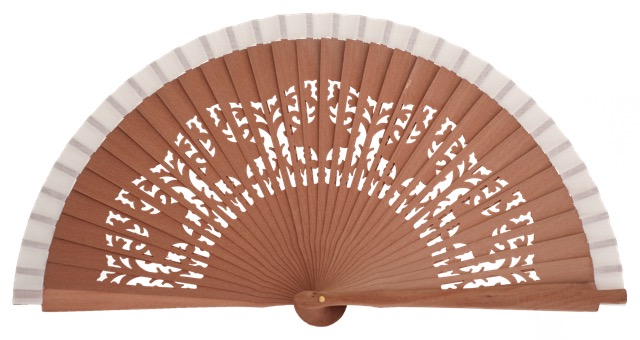 Fagus wood fan 4540BLA