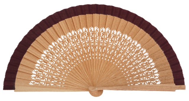 Oak wood fan 4566GRA