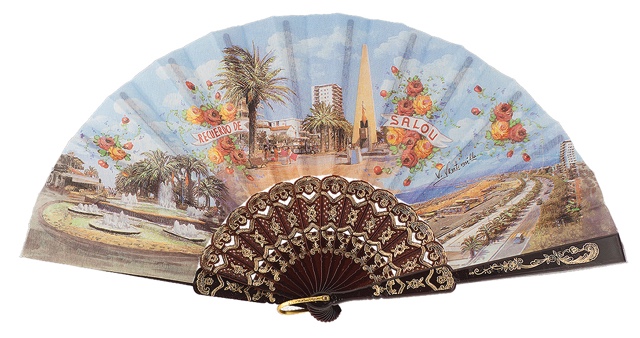 Plastic fan souvenir collections 937/1NEG