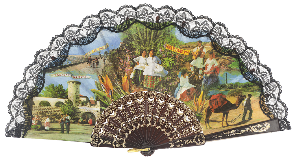 Abanico plástico colección