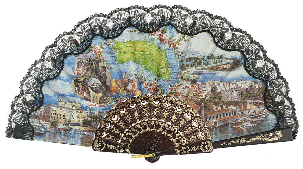 Abanico plástico colección