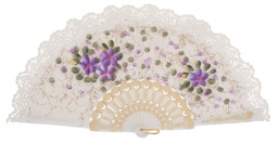[255] Abanico plástico colección (BLA)