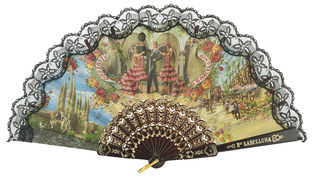 Abanico plástico colección