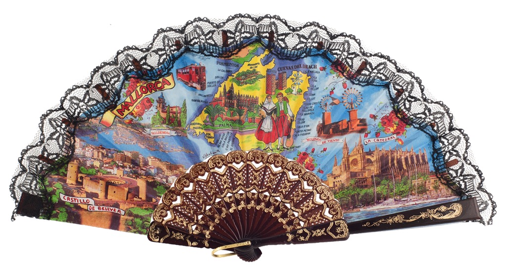 Abanico plástico colección