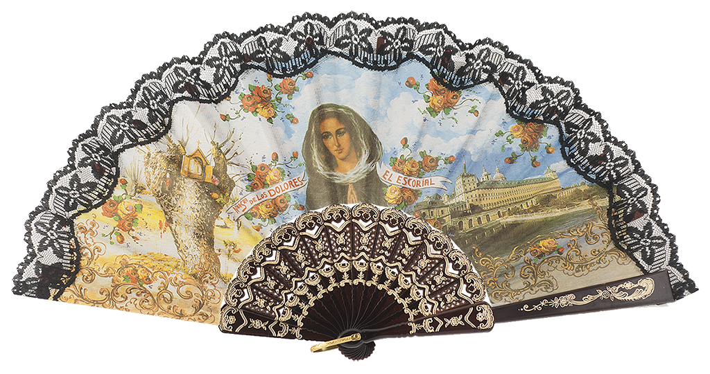 Abanico plástico colección
