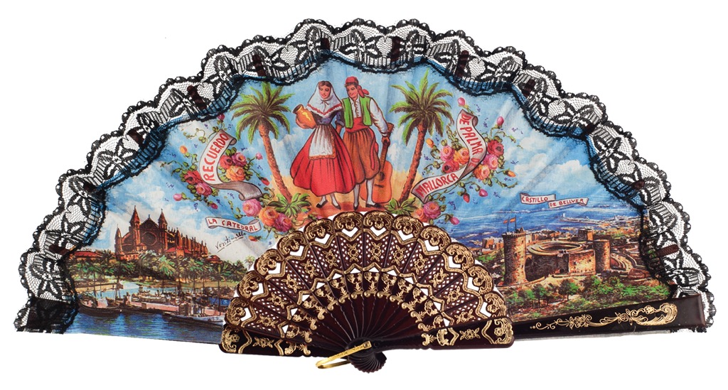 Abanico plástico colección
