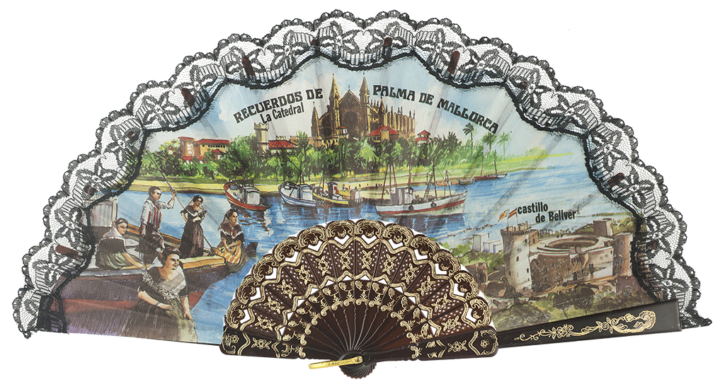 Abanico plástico colección