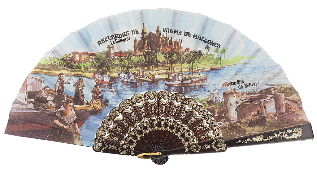 Abanico plástico colección