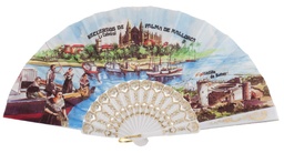 [108] Abanico plástico colección (BLA)