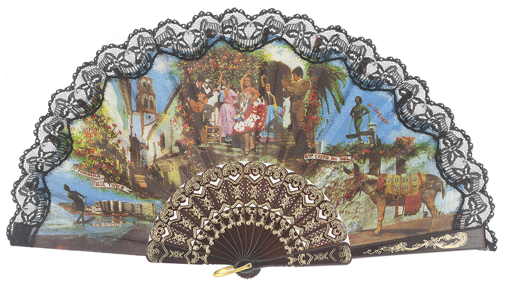 Abanico plástico colección