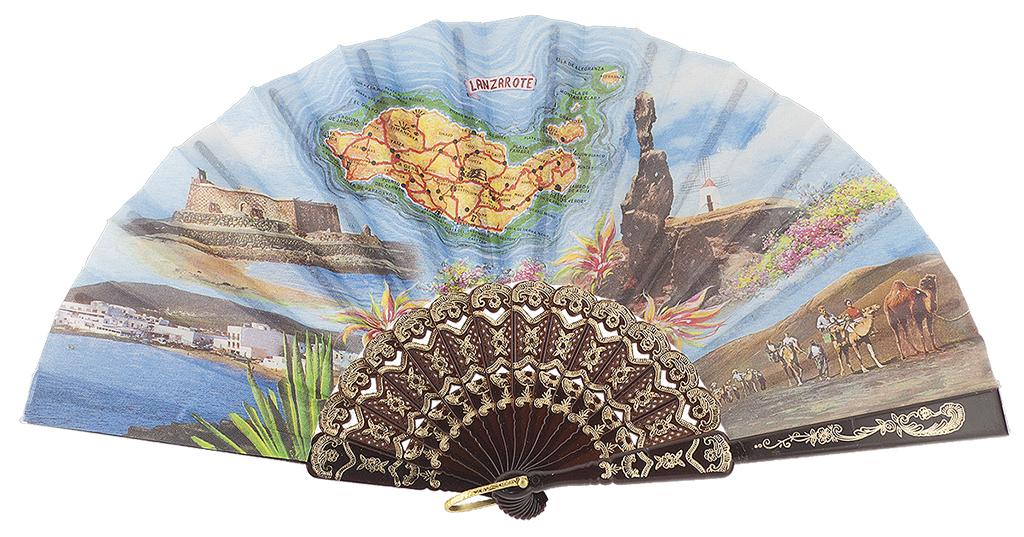 Abanico plástico colección