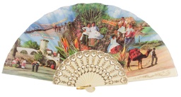 [142] Abanico plástico colección (MFL)