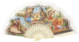 [280/1] Abanico plástico colección (MFL)