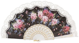 [291/6] Abanico plástico colección (BLA)