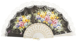 [295/5] Abanico plástico colección (BLA)
