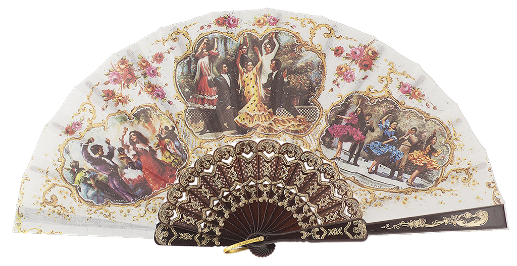 Abanico plástico colección