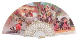 [519/5] Abanico plástico colección (BLA)