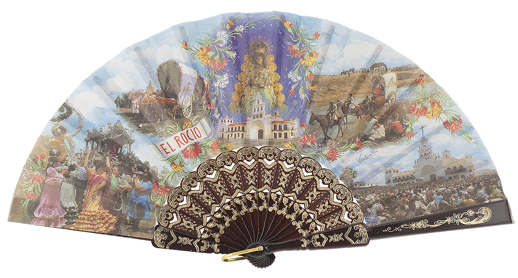 Abanico plástico colección