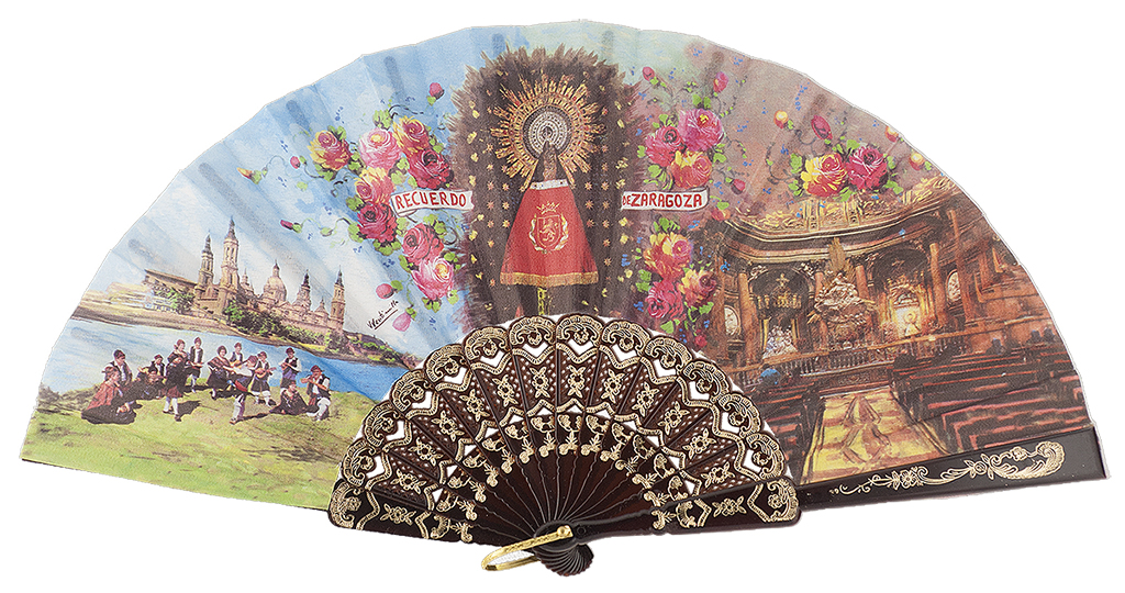 Abanico plástico colección