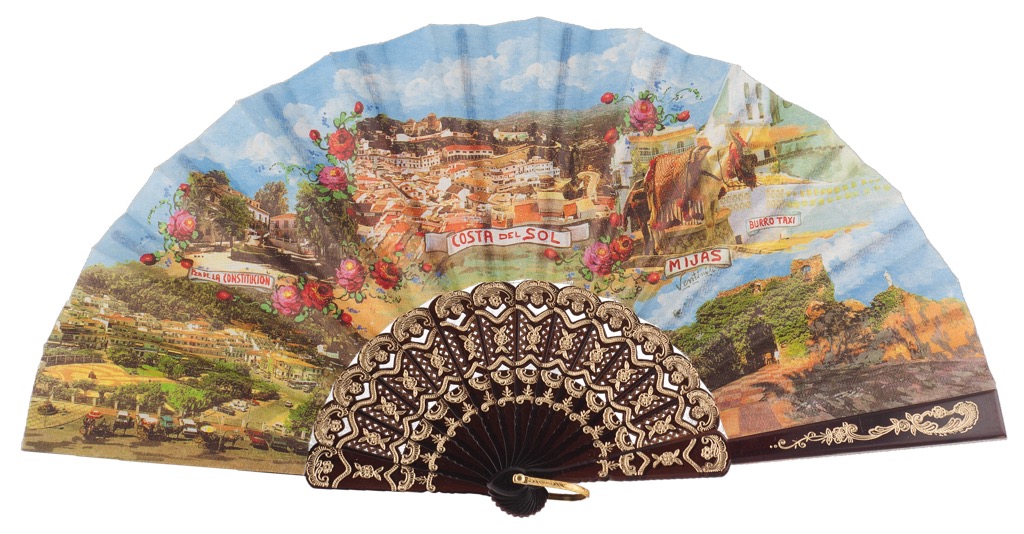 Abanico plástico colección