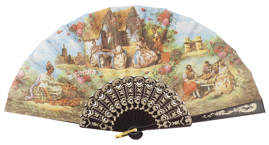 Abanico plástico colección