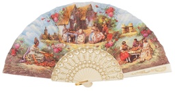 [509] Abanico plástico colección (MFL)