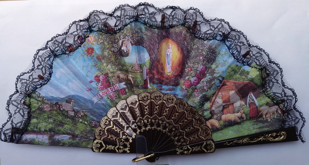 Abanico plástico colección