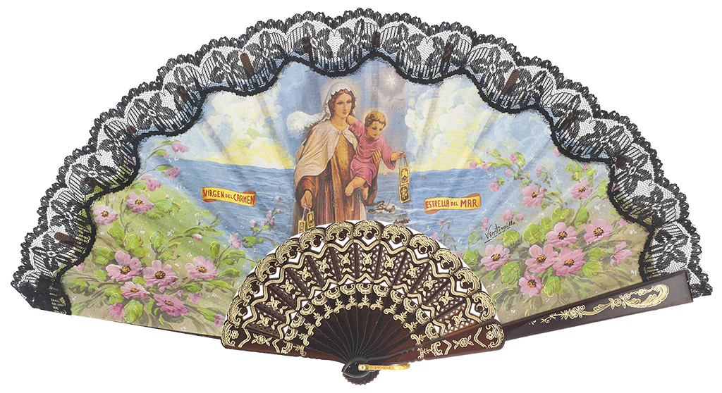 Abanico plástico colección