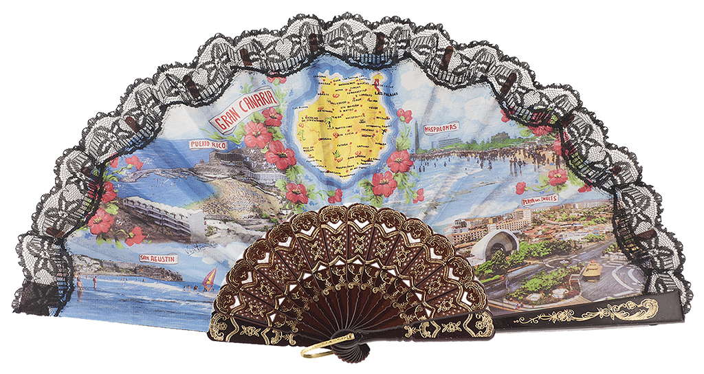 Abanico plástico colección