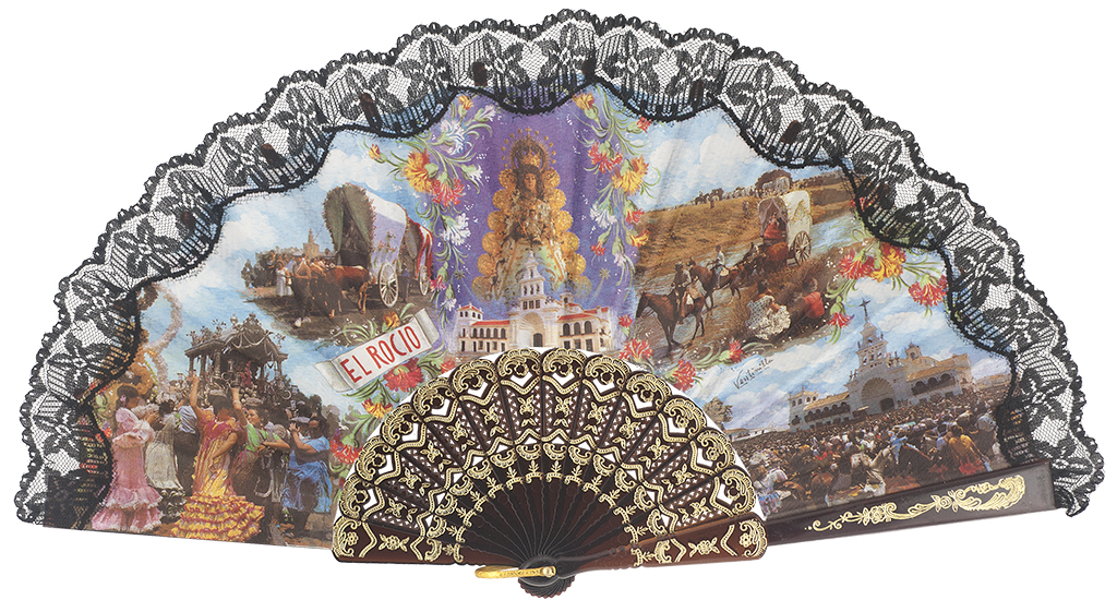 Abanico plástico colección
