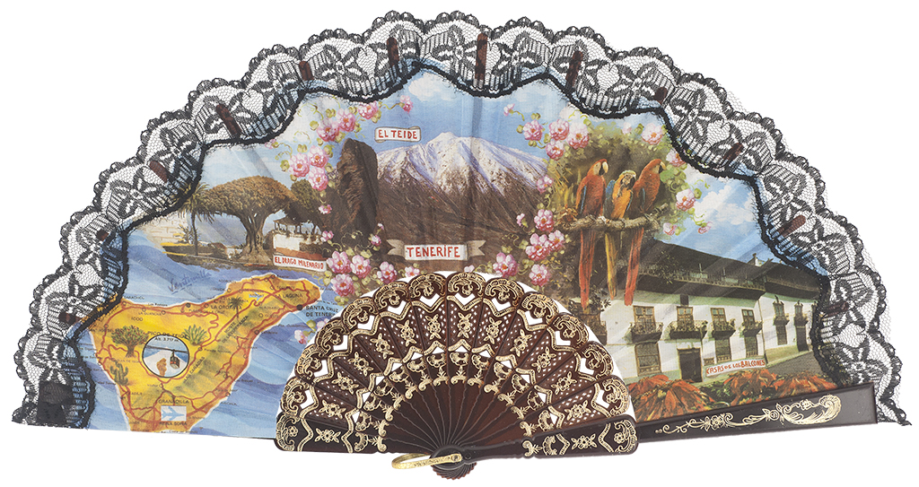 Abanico plástico colección