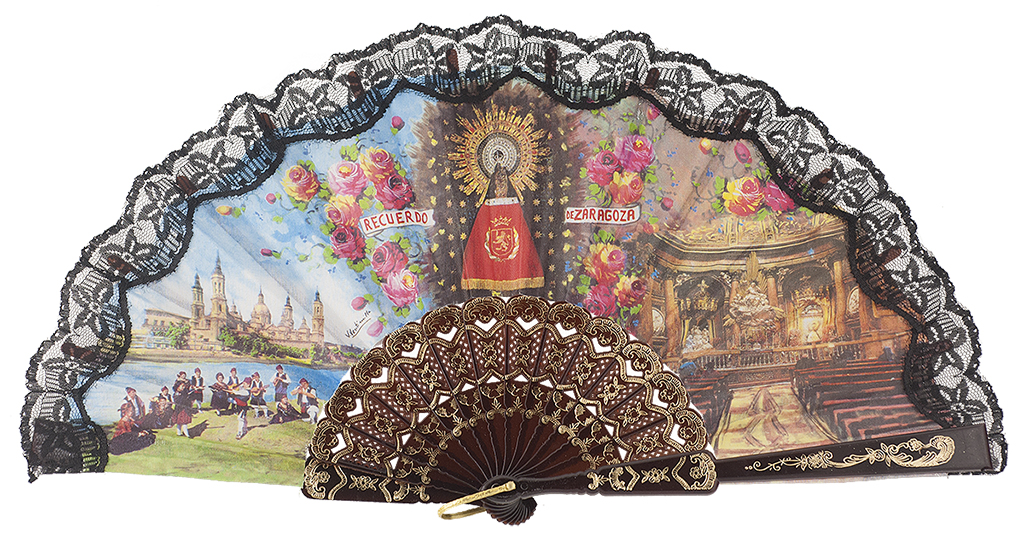 Abanico plástico colección