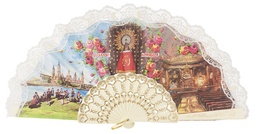 [923] Abanico plástico colección (MFL)