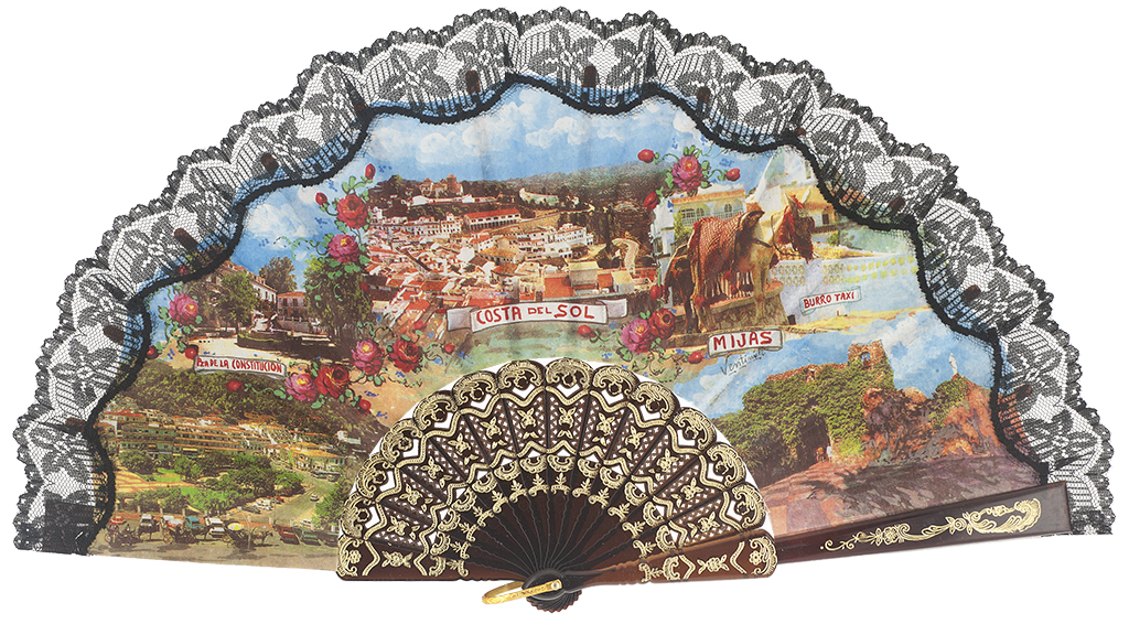 Abanico plástico colección