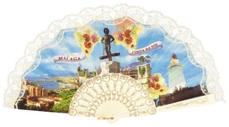 [1008] Abanico plástico colección (MFL)