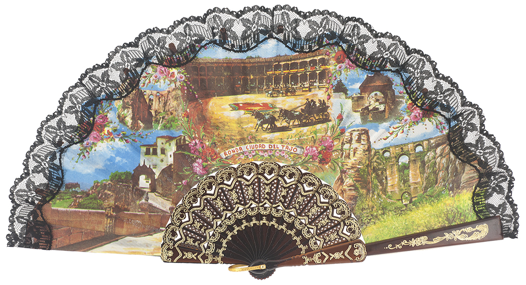 Abanico plástico colección