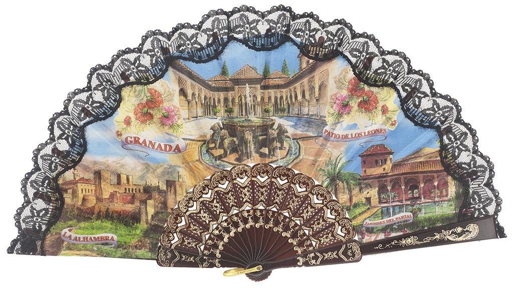 Abanico plástico colección